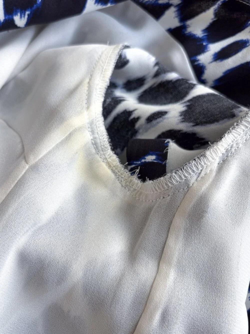 Kate Spade Blue Leopard Print Dress - SIZE 2